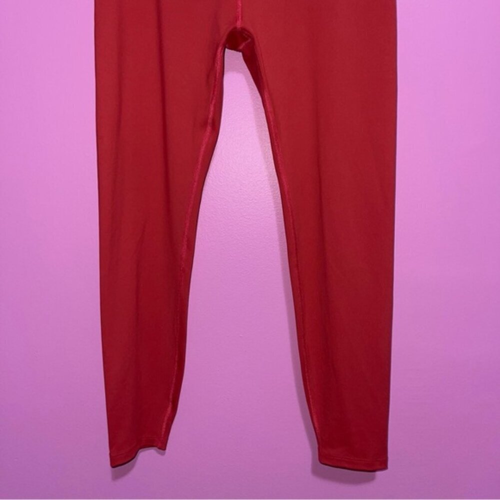 Beyond Yoga Leggings Women's Size Medium Scarlet Sun Orange High Waisted 7/8 - Picture 5 of 11